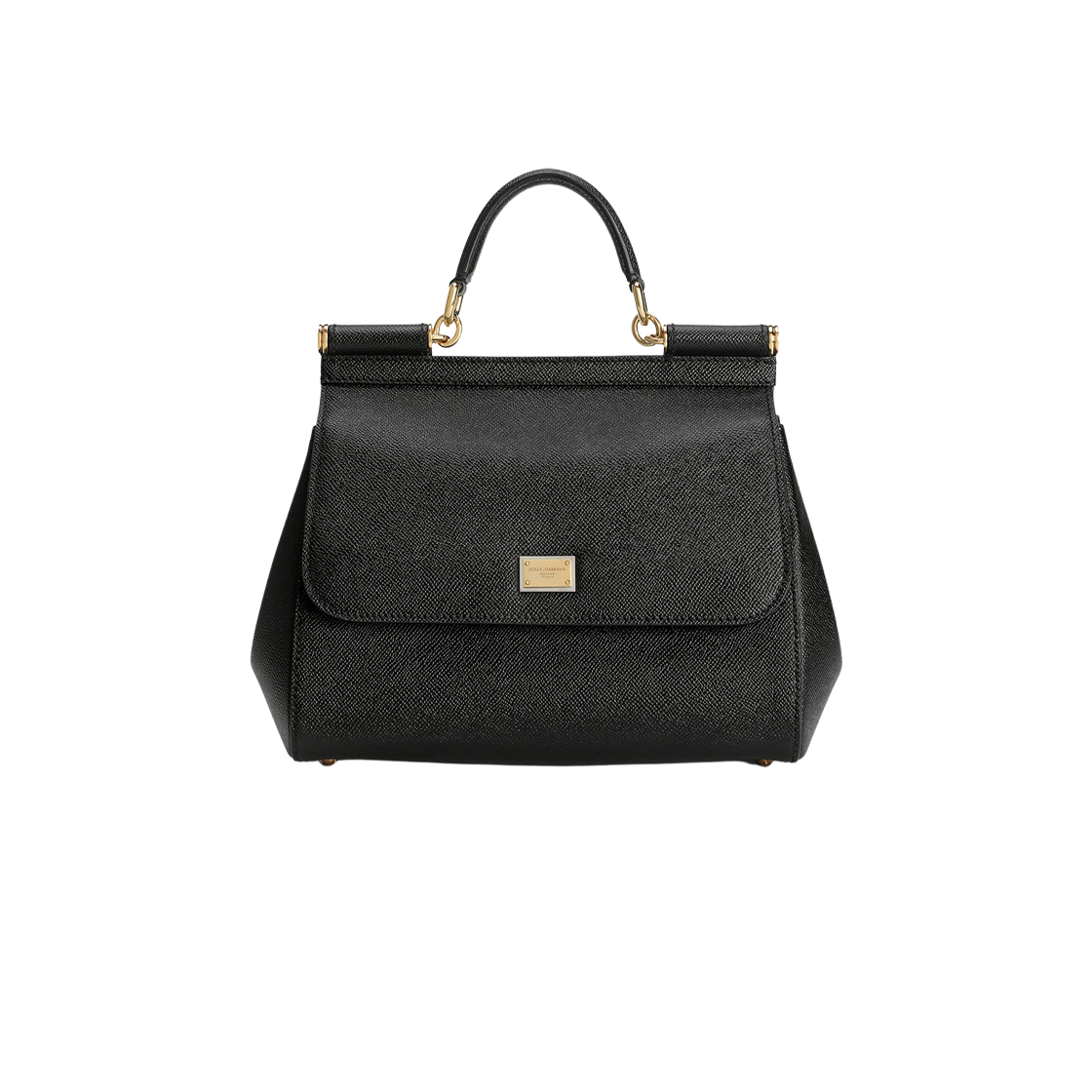 BB6002B100180999 Dolce & Gabbana Large Sicily Handbag Black