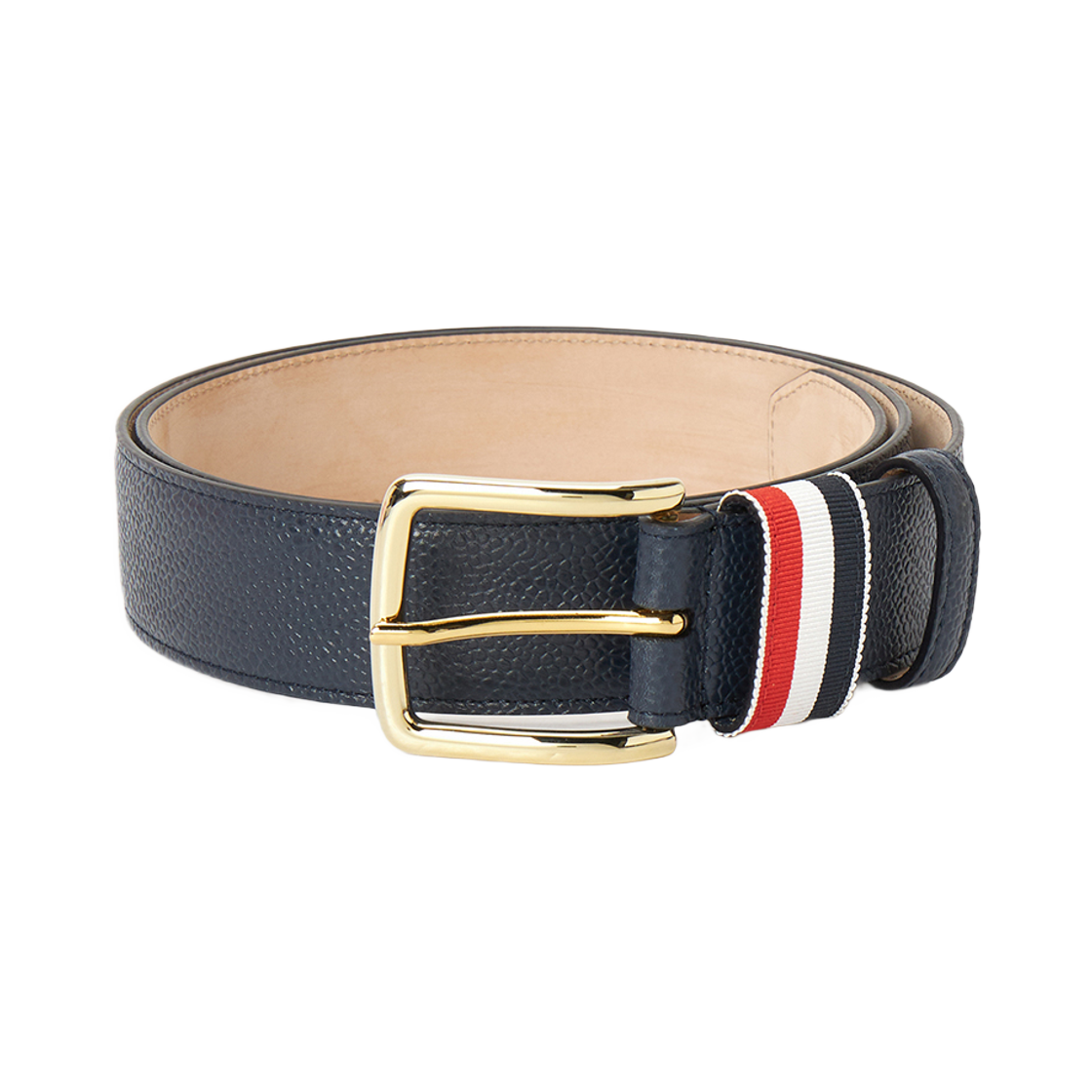 MCX039A-00198-415 Thom Browne Belt Navy