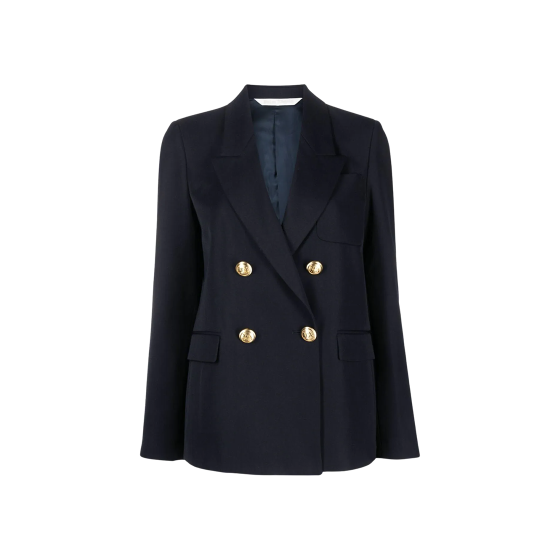 PWEN030F23FAB0014676 (W) Palm Angels Wool Blend Blazer Blue