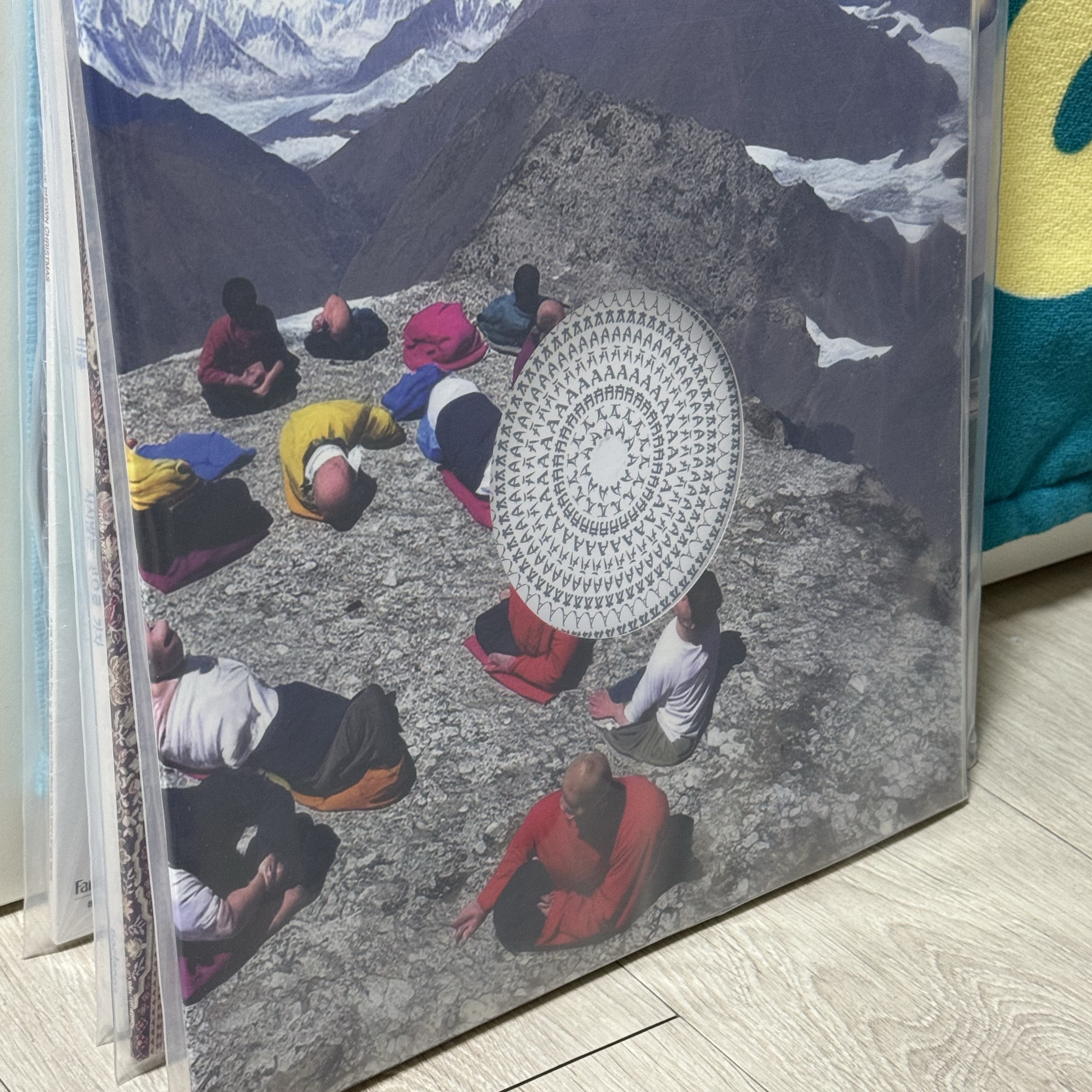 Hyukoh x Sunsetrollercoaster AAA LP Two Coloured Marbled 착용 스타일