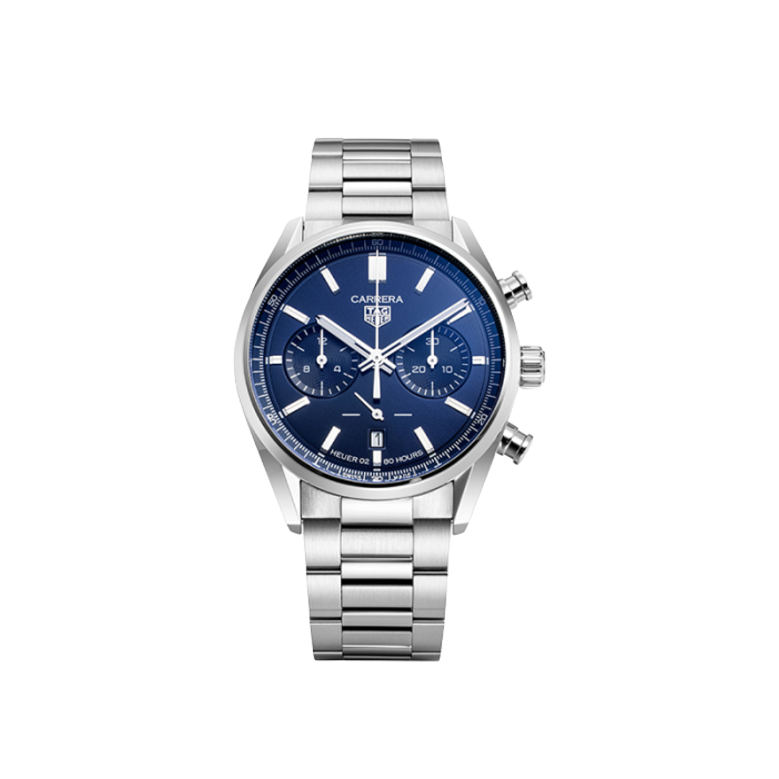 CBN2011-BA0642 TAG Heuer Carrera Automatic Chronograph 42mm Steel Blue