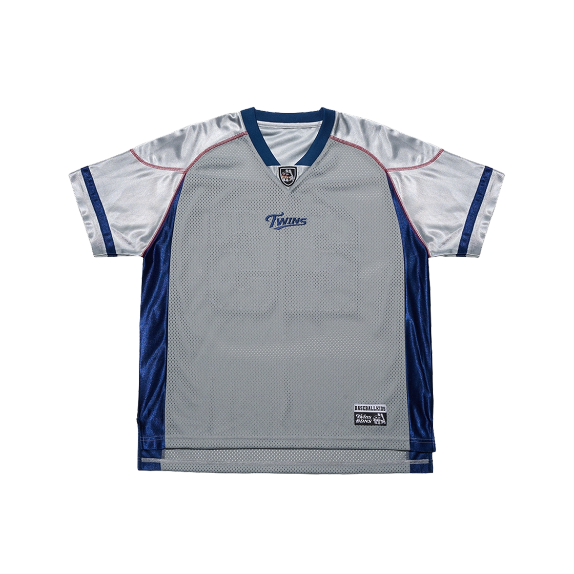 - BDNS x LG TWINS Mesh Jersey Silver