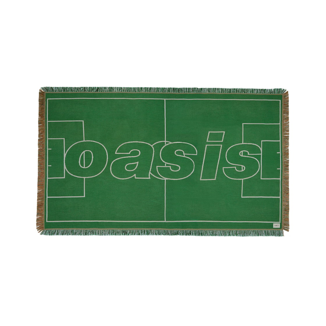 NUA5UAE94GR Noice x Oasis Maine Road Blanket Green