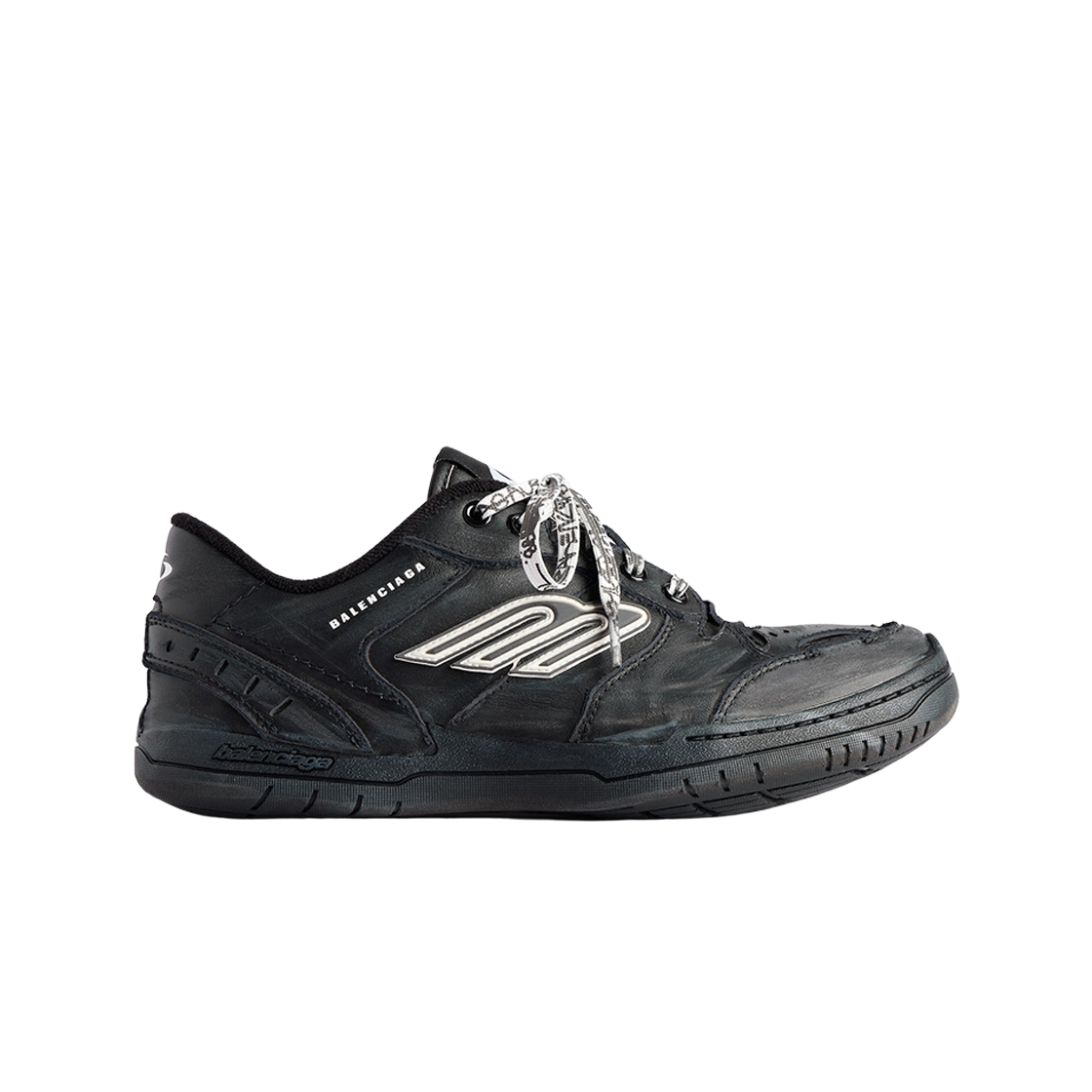 발렌시아가 햄튼스 원 아웃 스니커즈 블랙(Balenciaga Hamptons Worn Out Sneakers Black) - 1