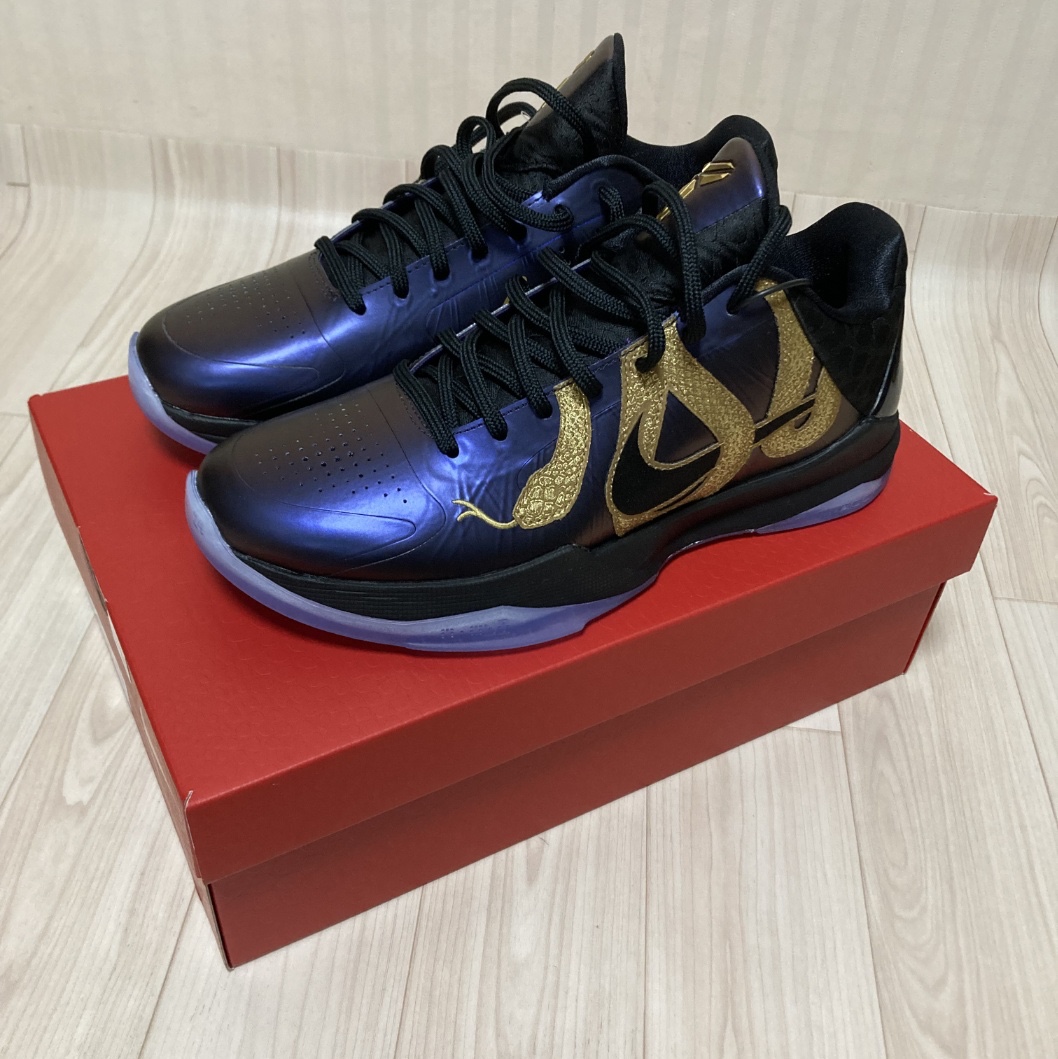 Nike Kobe 5 Protro Year of the Mamba Eggplant 착용 스타일