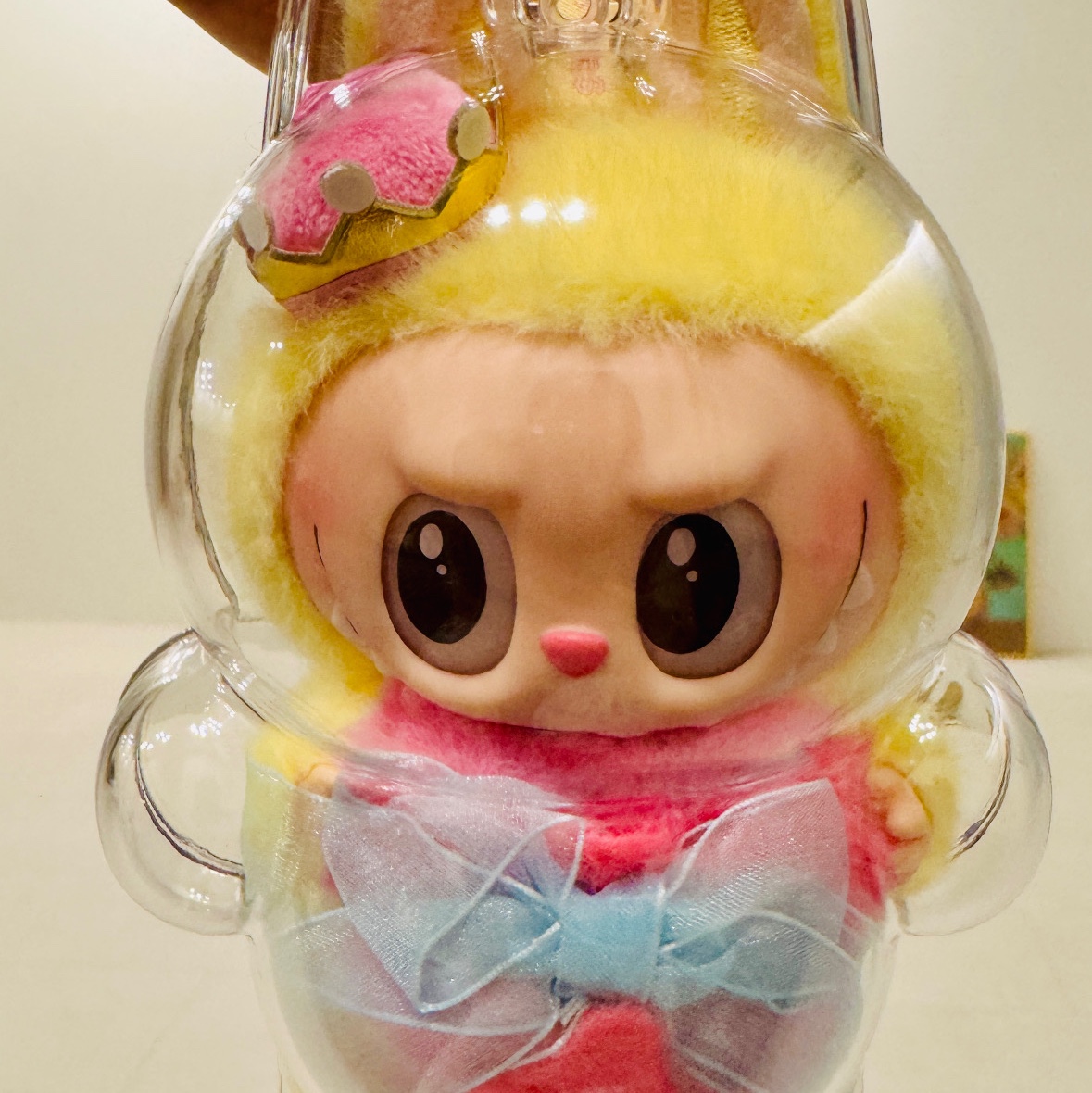 Pop Mart The Monsters Checkmate Series Plush Keyring 착용 스타일 - 3