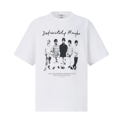 NUA5UTT69IV Noice x Oasis Debut T-Shirt Ivory