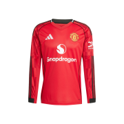 Adidas Manchester United 2025/26 Home Long Sleeve Home Jersey Mufc Red - KR Sizing (Non Marking Ver.)