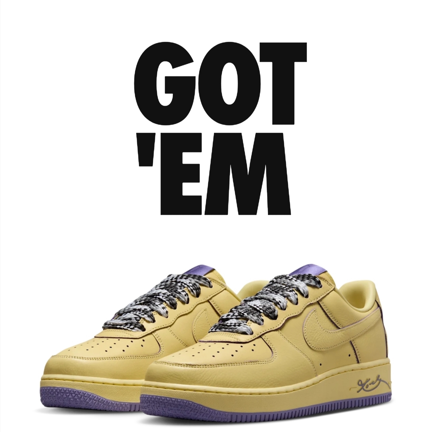 Nike Air Force 1 Low Protro Soft Yellow 착용 스타일