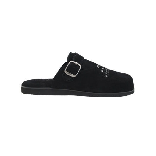 PG5TSO0601B0 [프리오더] Polyteru 1011 Lettering Mule Black
