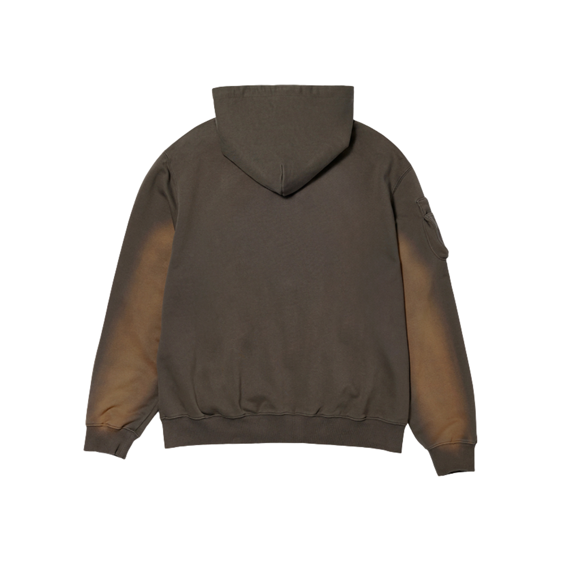 오픈 Yy 포켓 워시드 박스 후드 차콜(Open Yy Pocket Washed Box Hoodie Charcoal) - 2