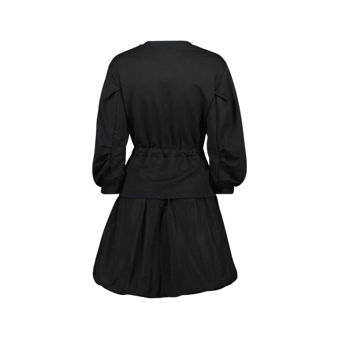 (W) 몽클레르 코튼 드레스 블랙((W) Moncler Cotton Dress Black) - 2