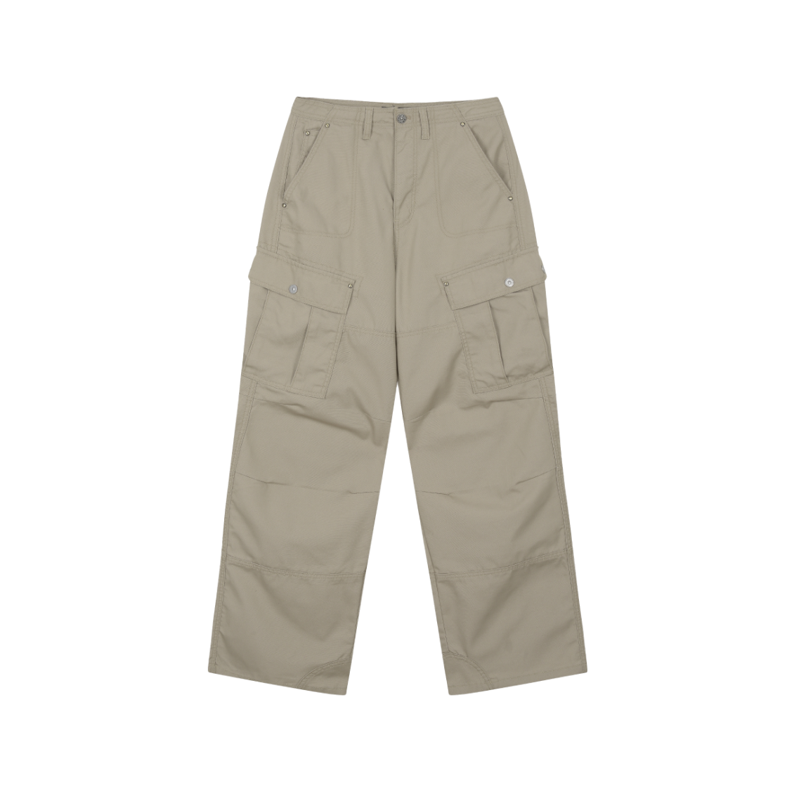 VAV252PT005 Vacant Archive Wayen Military Cargo Pants Beige