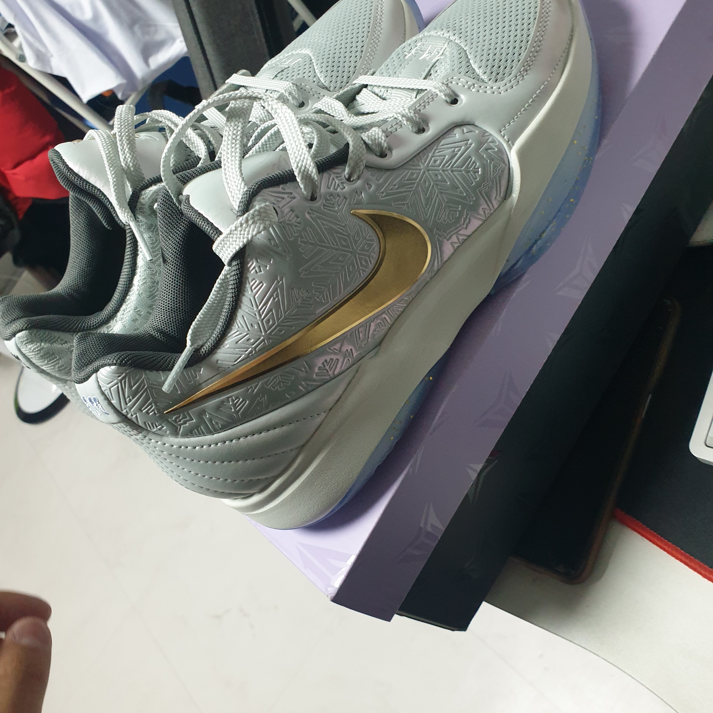 Nike Ja 2 EP Tree Top 착용 스타일