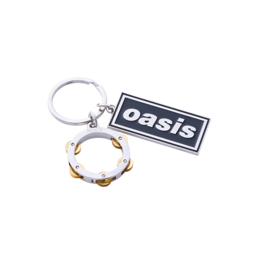 NUA5UAE91SV Noice x Oasis Tambourin Keyring Silver