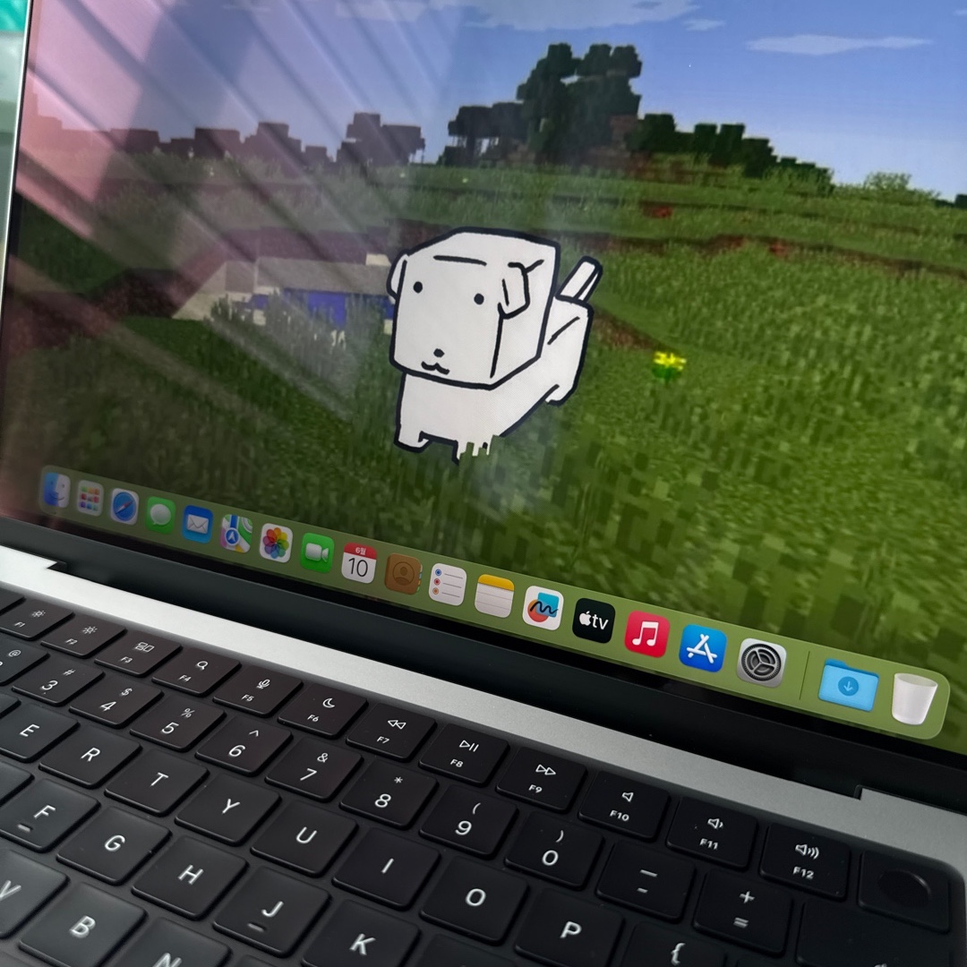 [S등급] Refurbished 2023 MacBook Pro 14 M3 Pro 11c 512GB SSD / 36GB RAM Silver 착용 스타일