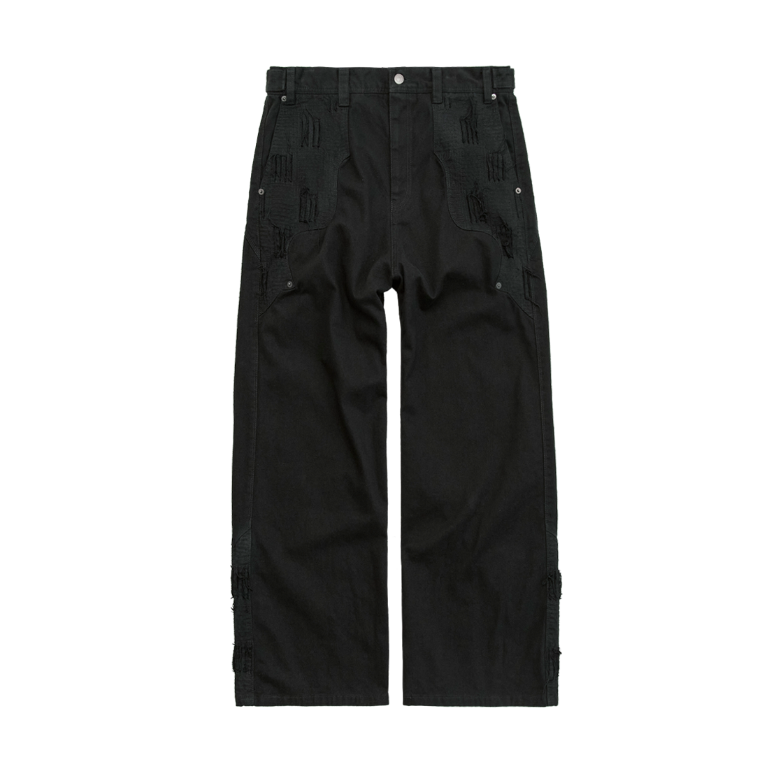 PG6PPT0301BM Polyteru 1011 Western Boro Pants Black Twill