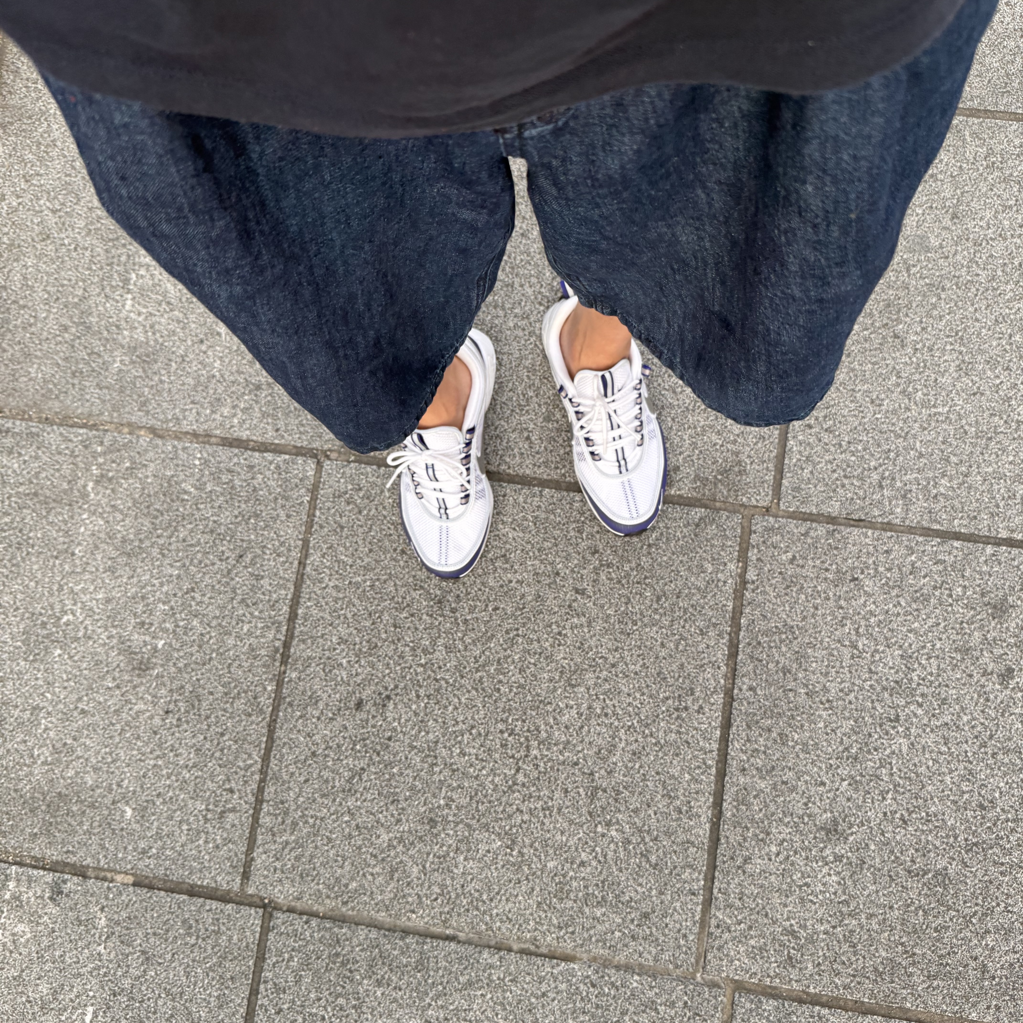 Nike Air Zoom Spiridon Light Concord 착용 스타일