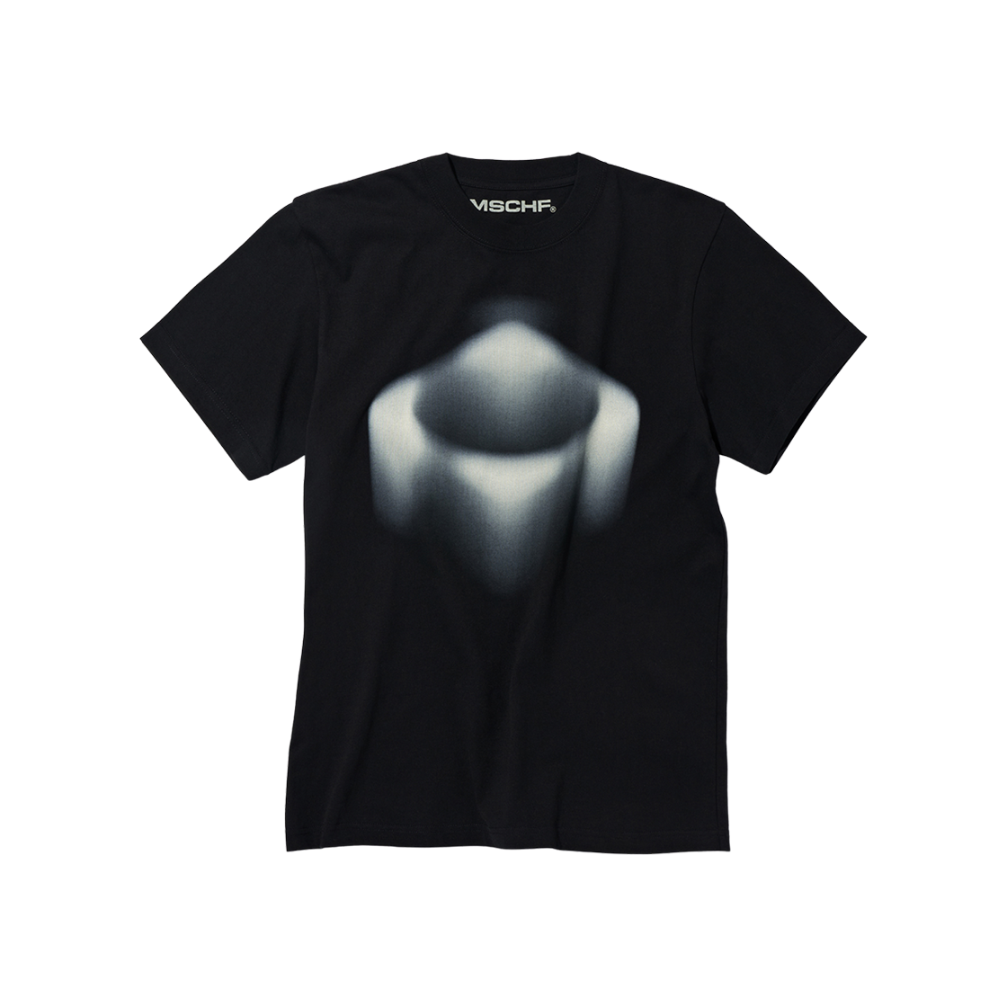 【MISCHIEF】25ss RHOMBUS WASHED BASIC T-SHIRT RHOMBUS WASHED BASIC T-SHIRT_BLEACHED LIGHT BLUE - MISCHIEF
