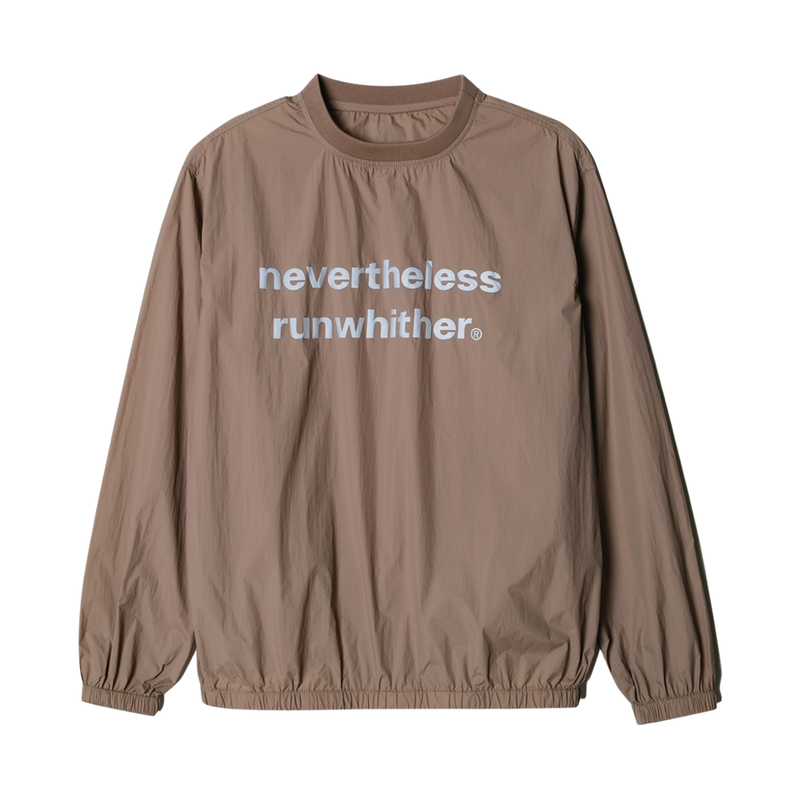 APP0005 runwhither Windbreaker MTM Brown - 대표 이미지 #1