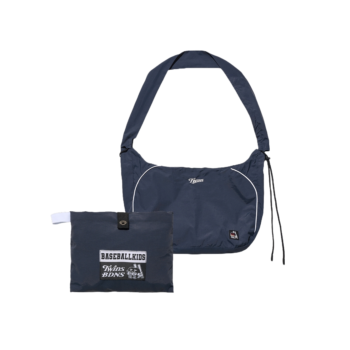 빠더너스 x LG 트윈스 패커블 더그아웃 백 네이비(BDNS x LG TWINS Packable Dugout Bag Navy)