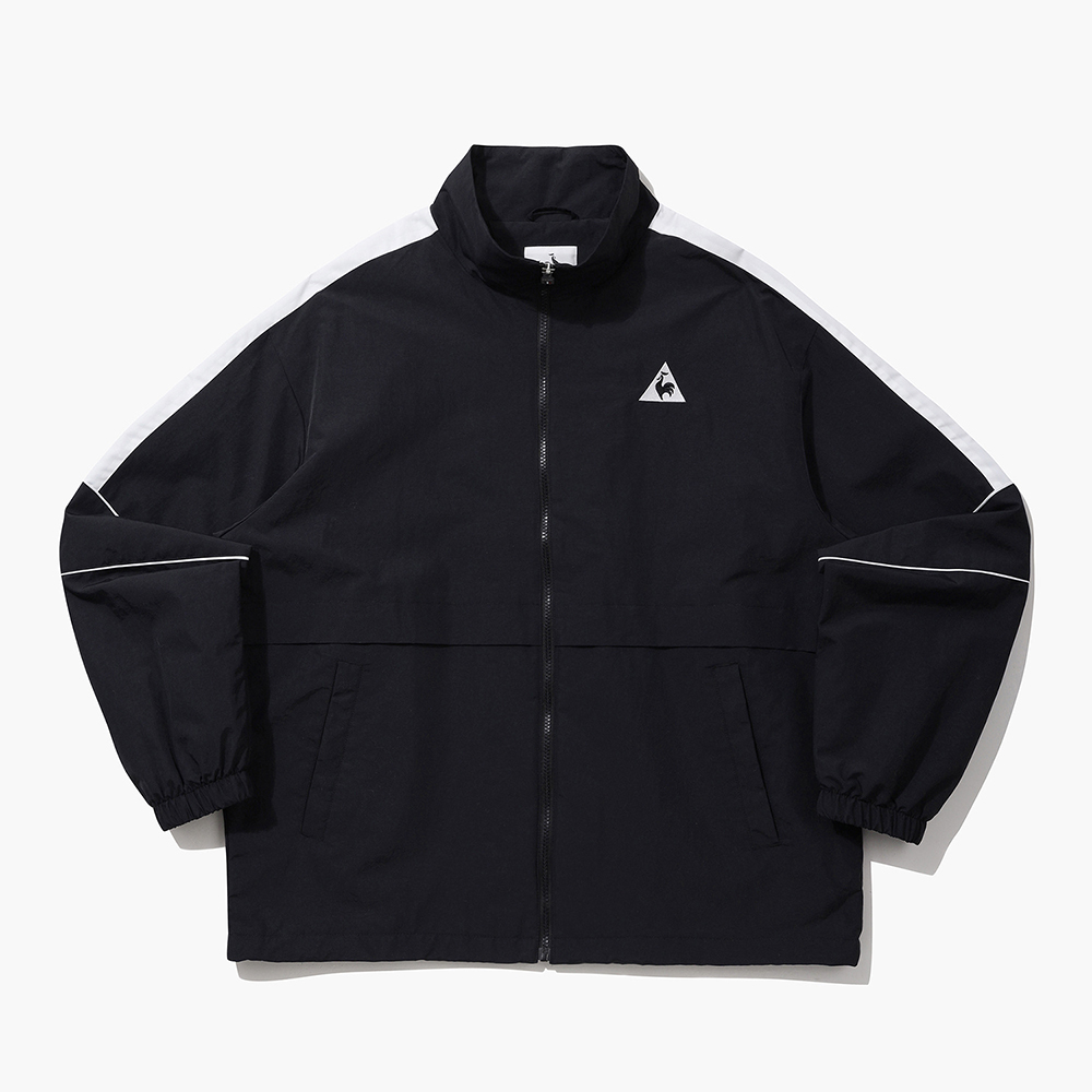 르꼬끄 스포르티브 (온라인전용) 유니 듀스 루즈핏 자켓 - 블랙(QQ123JJK22)(le coq sportif (Online Exclusive) Deux Stand Neck Jacket Black) - 2