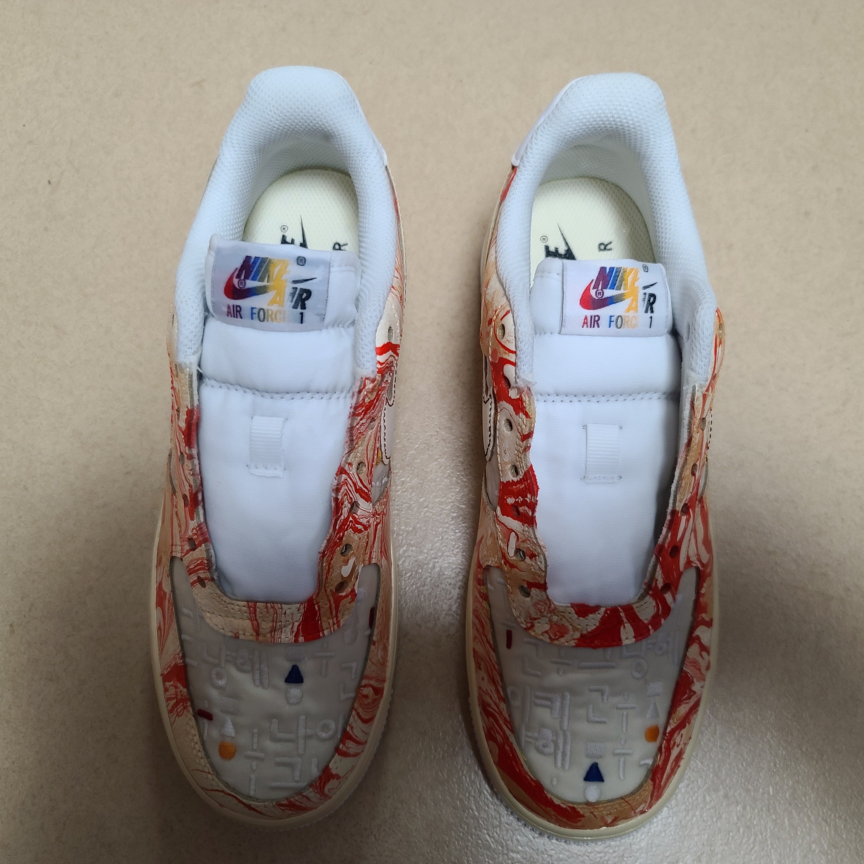 (W) Nike Air Force 1 '07 LV8 Hangul Day 착용 스타일 - 1