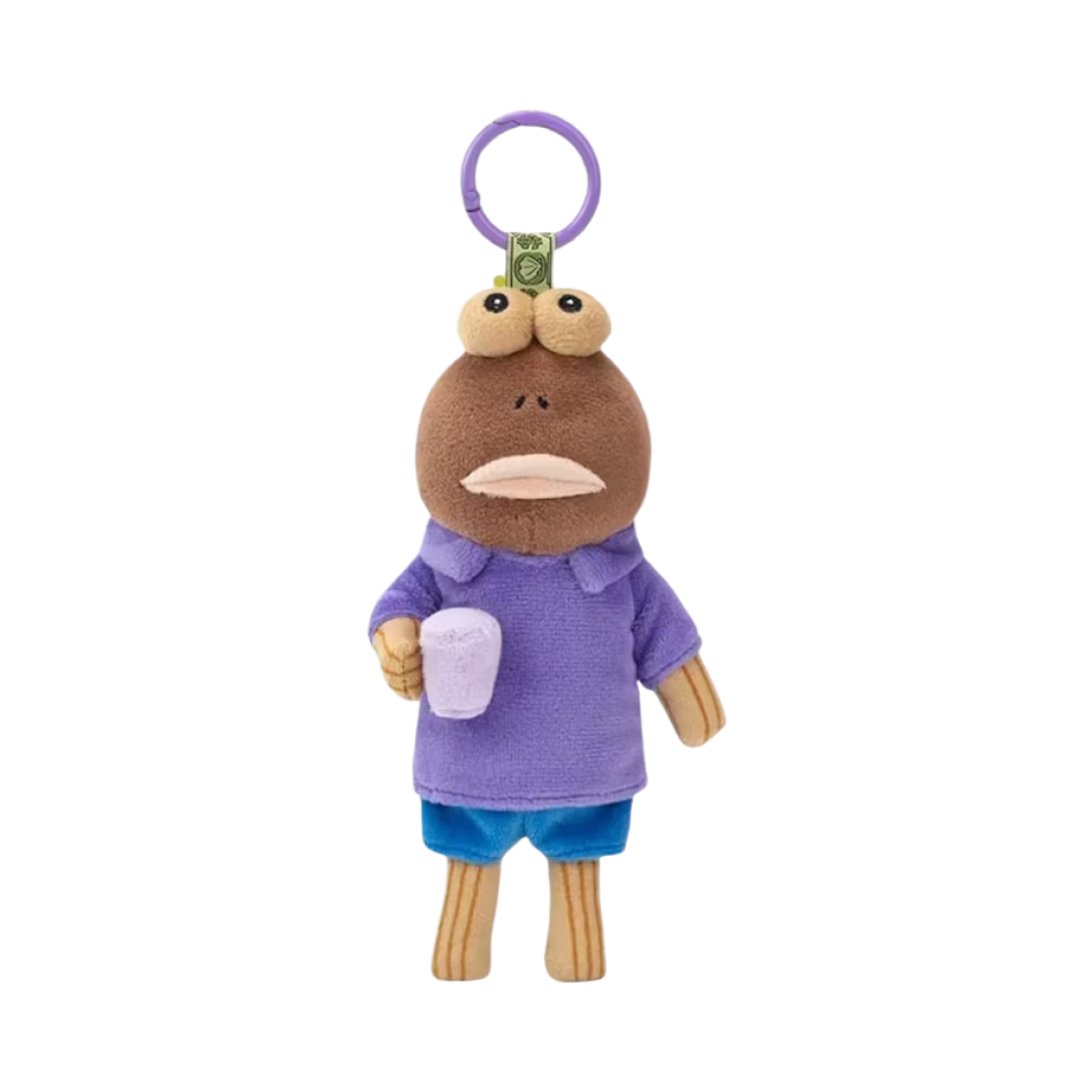 팝마트 비키니 바텀 버디즈 윔지컬 플러시 멍한 물고기 (개봉 박스)(Pop Mart Bikini Bottom Buddies Whimsical Plush Dazed Fish (Opened Case))