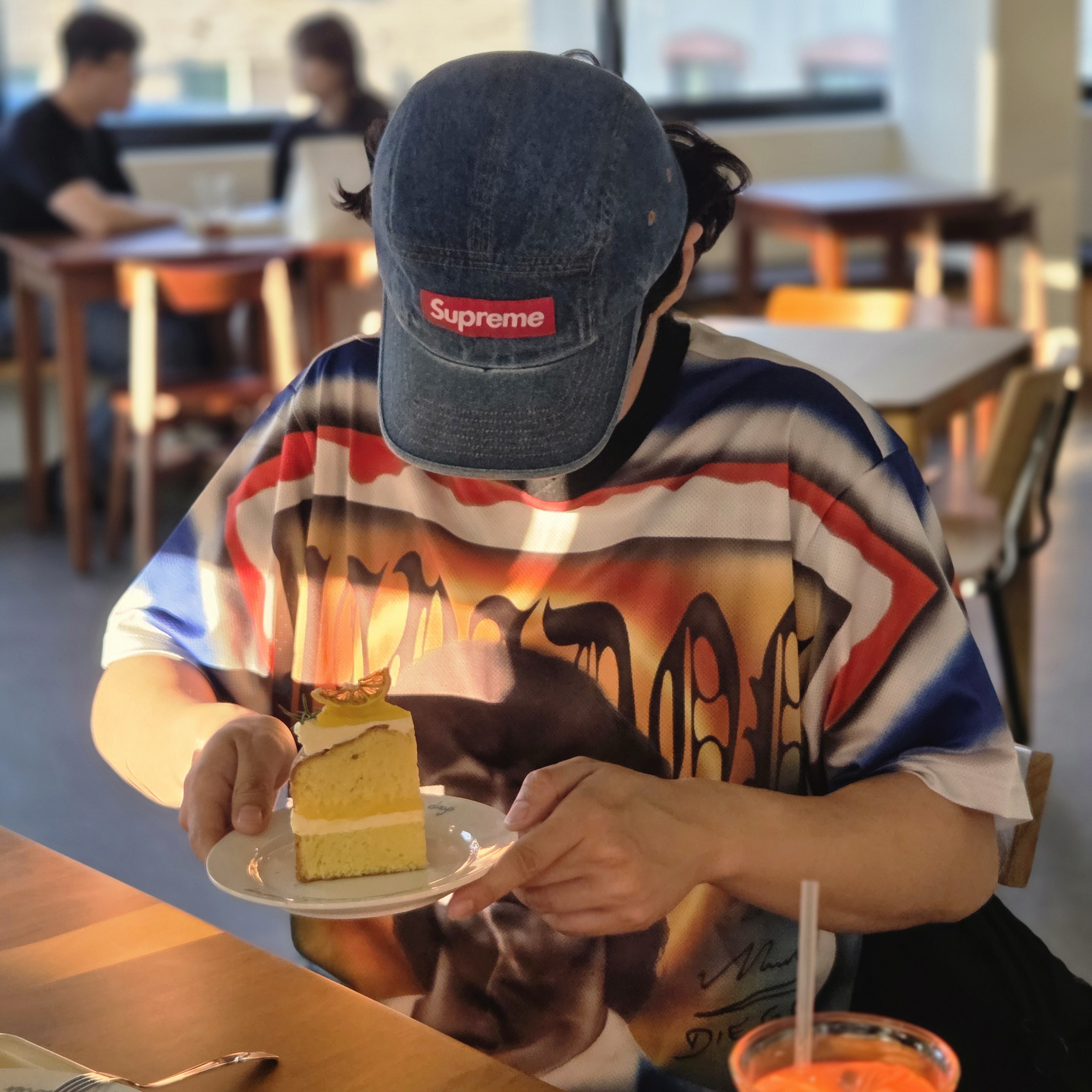 Supreme Maradona Soccer Jersey Multicolor - 24SS 착용 스타일