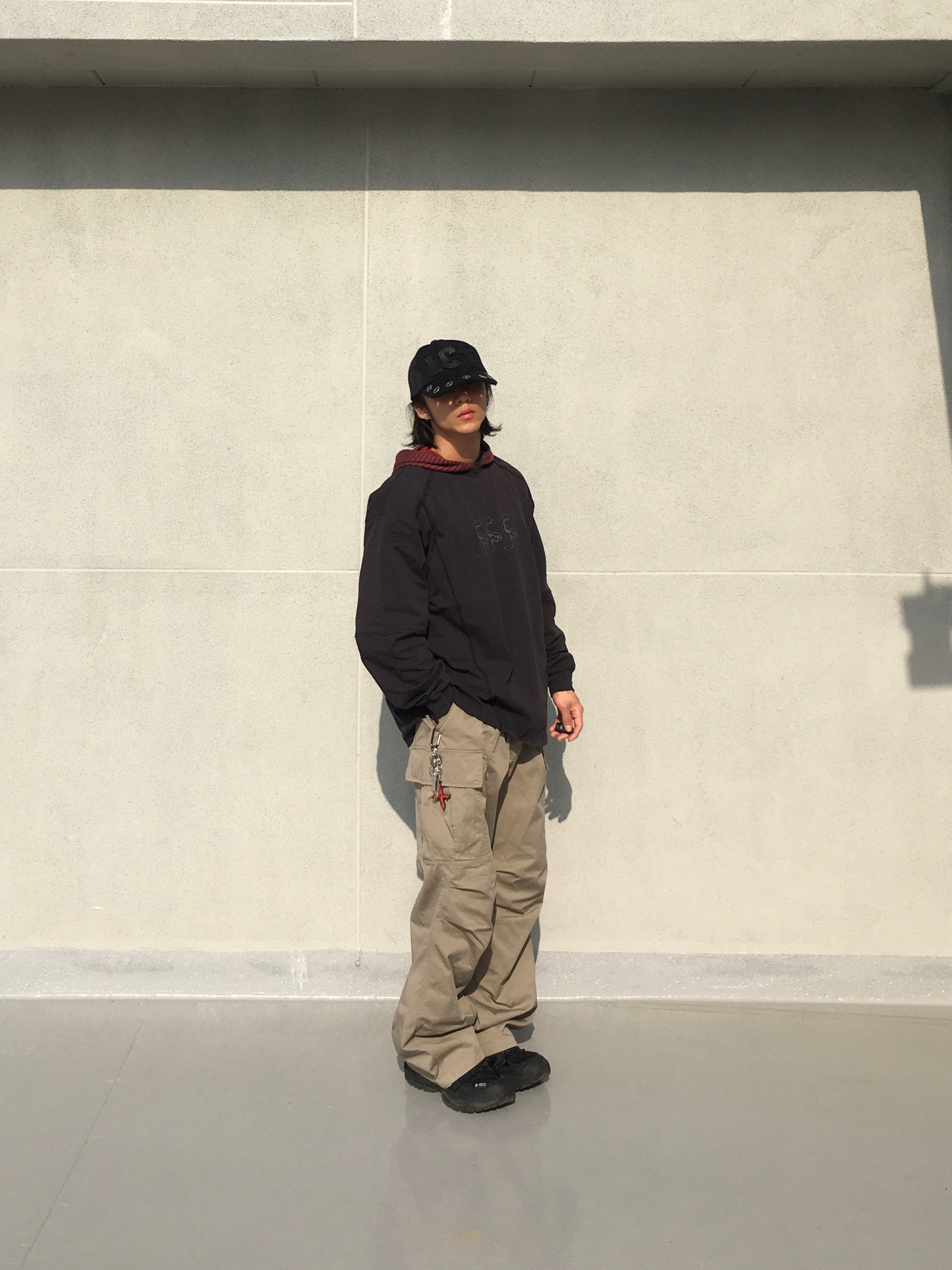 True Religion x Icyto Danger Horse Shoe Cap Black 착용 스타일 - 1