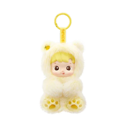 Pop Mart Hacipupu Gummy Bear Series Vinyl Plush Pendant Pineapple Flavor (Opened Case)