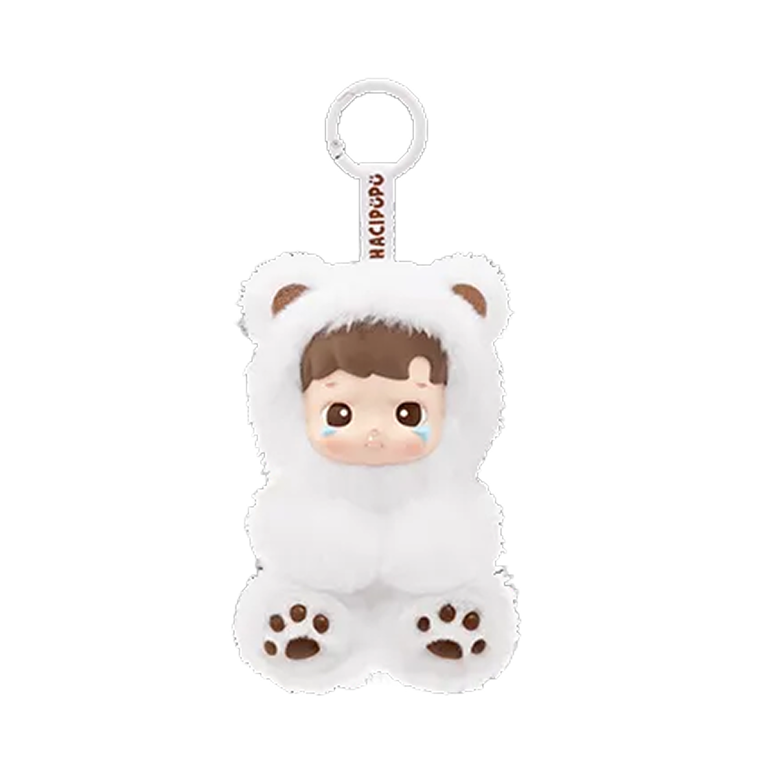 팝마트 하치푸푸 구미 베어 시리즈 바이닐 플러시 펜던트 라떼 젤리 (개봉 박스)