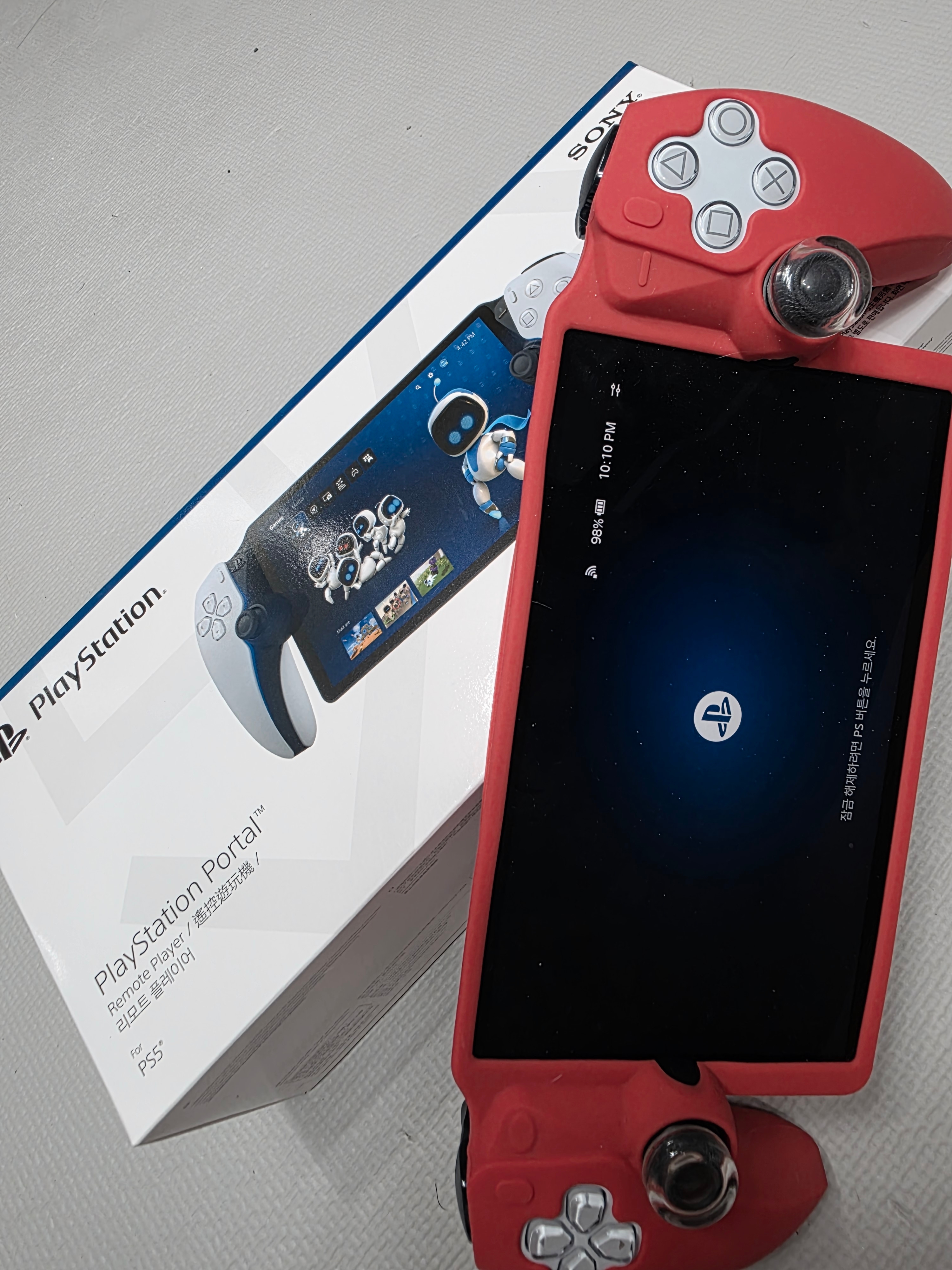 PlayStation Portal Remote Player, Playstation 5 Slim Disk Edition (SIEK 220V) 착용 스타일 - 1
