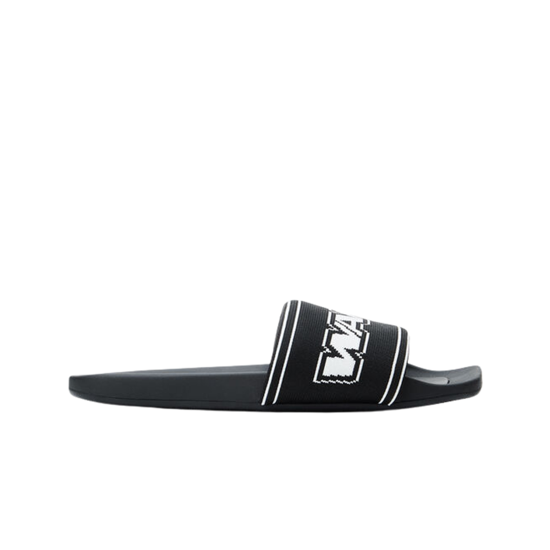 (W) 알렉산더 왕 로고 풀 슬라이드 블랙((W) Alexander Wang Logo Full Slide Black)