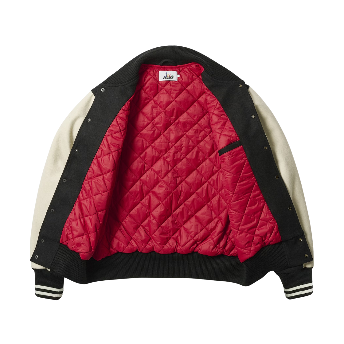 팔라스 x JCC+ 바시티 자켓 블랙 - 25SS(Palace x JCC+ Varsity Jacket Black - 25SS) - 2