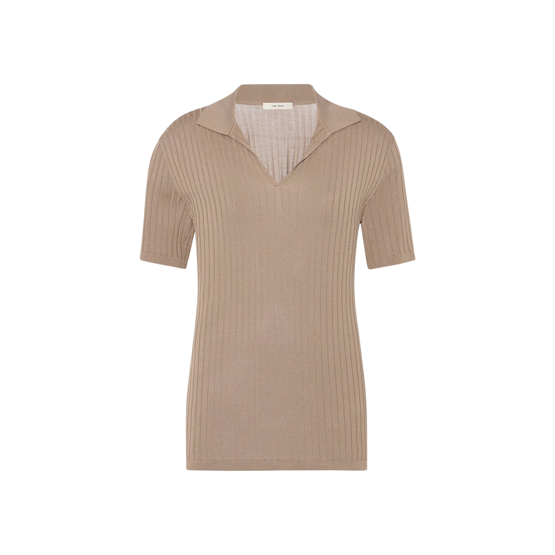 (W) 더 로우 카이오미 실크 비스코스 탑 베이지((W) The Row Kaiomi Silk Viscose Top Beige)