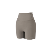 BORN TO WIN W B-Flex 3.5 Biker Shorts Brown