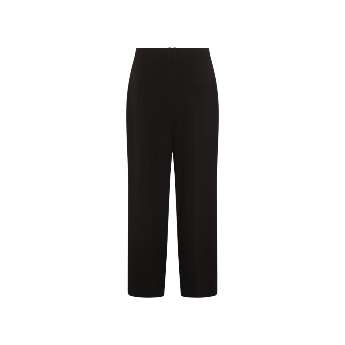 (W) 더 로우 울 팬츠 블랙((W) The Row Wool Pants Black)
