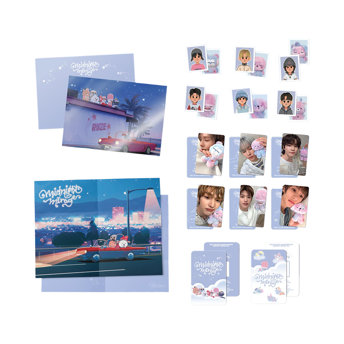 RIZE Odyssey Midnight Mirage AVer.タロ RIIZE The 1st Album ODYSSEY Midnight Mirage A Ver. SMART