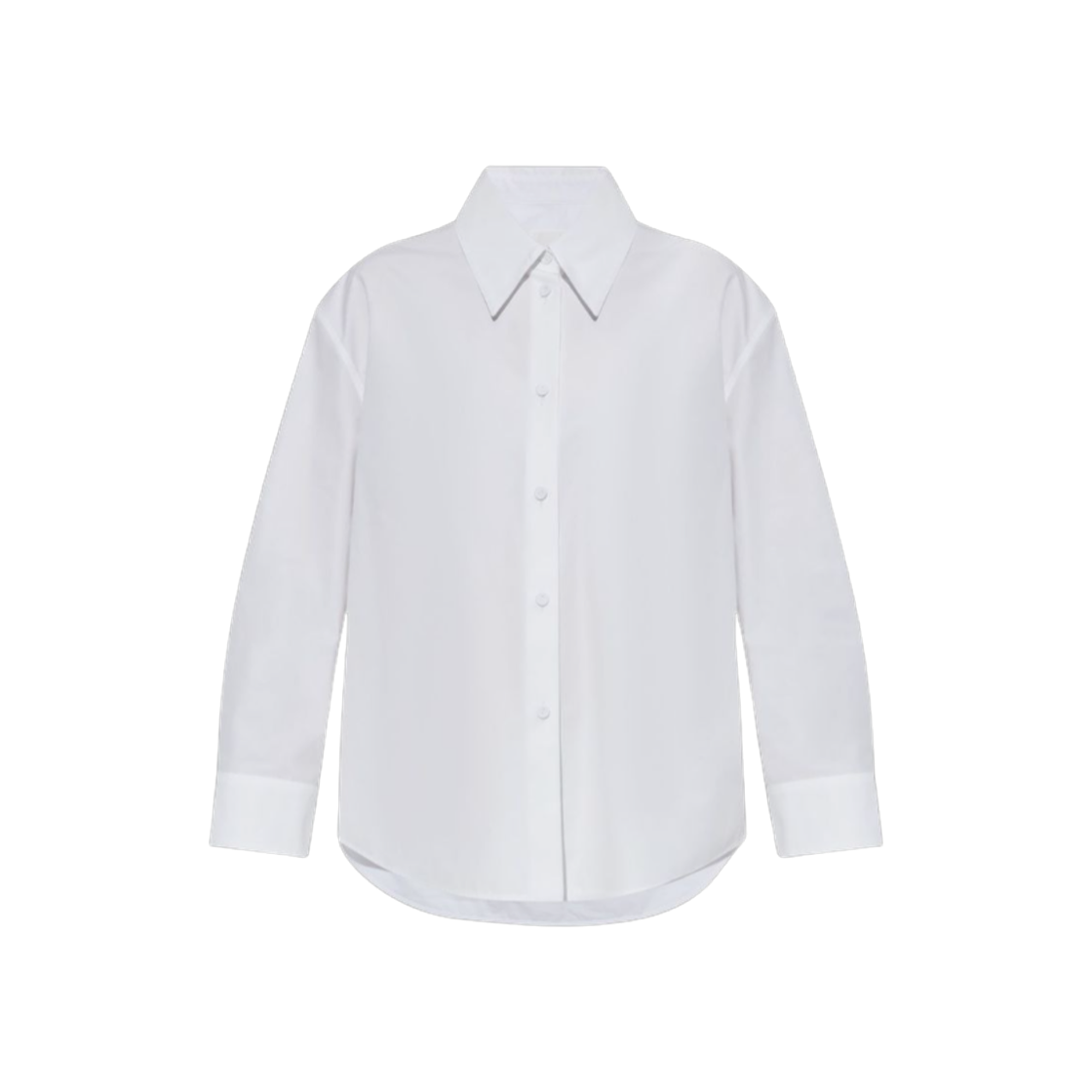 J02DL0205-J45002-100 (W) Jil Sander Poplin Shirt White