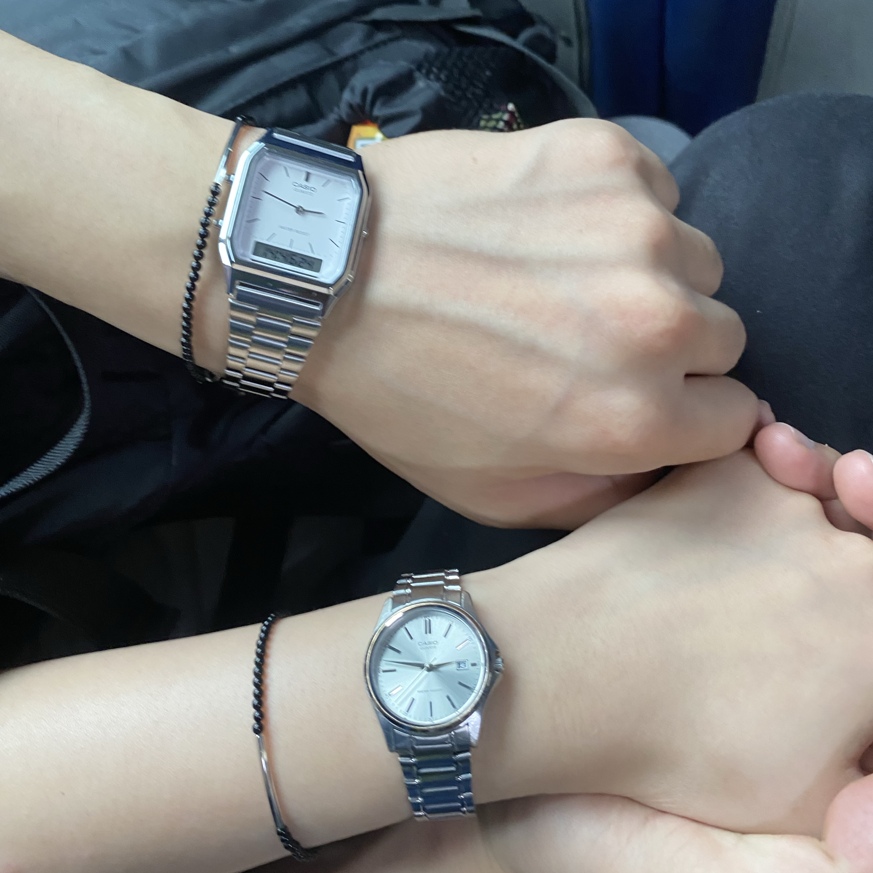 Casio AQ-230A-7DMQ 착용 스타일