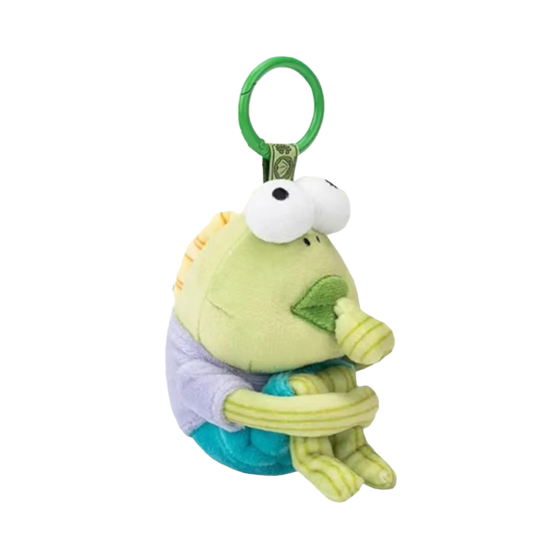 팝마트 비키니 바텀 버디즈 윔지컬 플러시 어리버리한 물고기 (개봉 박스)(Pop Mart Bikini Bottom Buddies Whimsical Plush Dopey Fish (Opened Case))