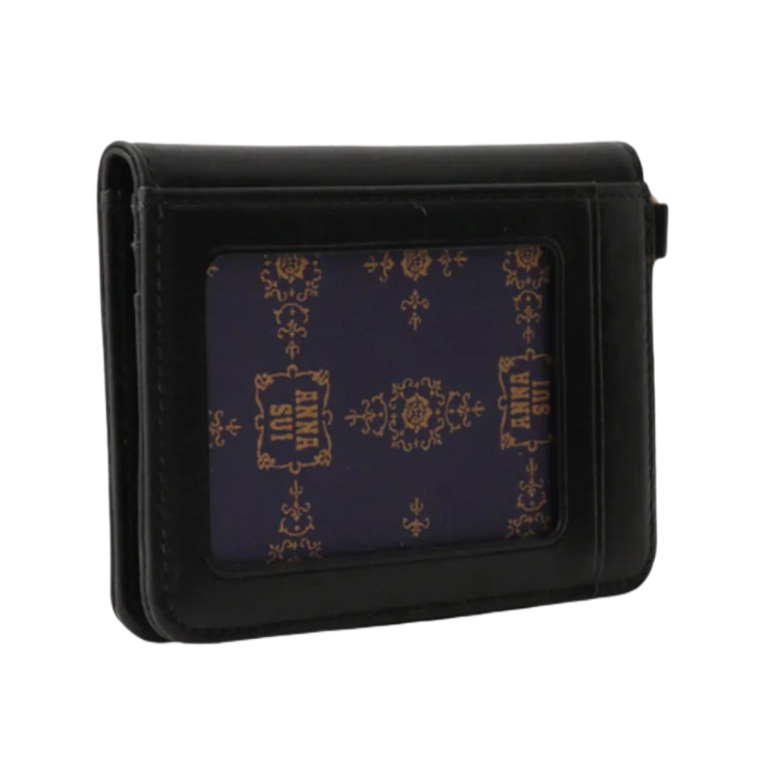 안나 수이 레트로 버튼 패스 케이스 블랙(Anna Sui Retro Button Pass Case Black) - 2