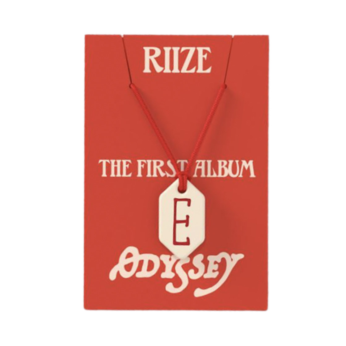 라이즈 x 썬러브 오디세이 1집 앨범 펜던트 E Ver. (랜덤 포토카드 1개입)(Riize x Sunlove Odyssey The 1st Album Pendant E Ver. (1 Blind Photocard)) - 1