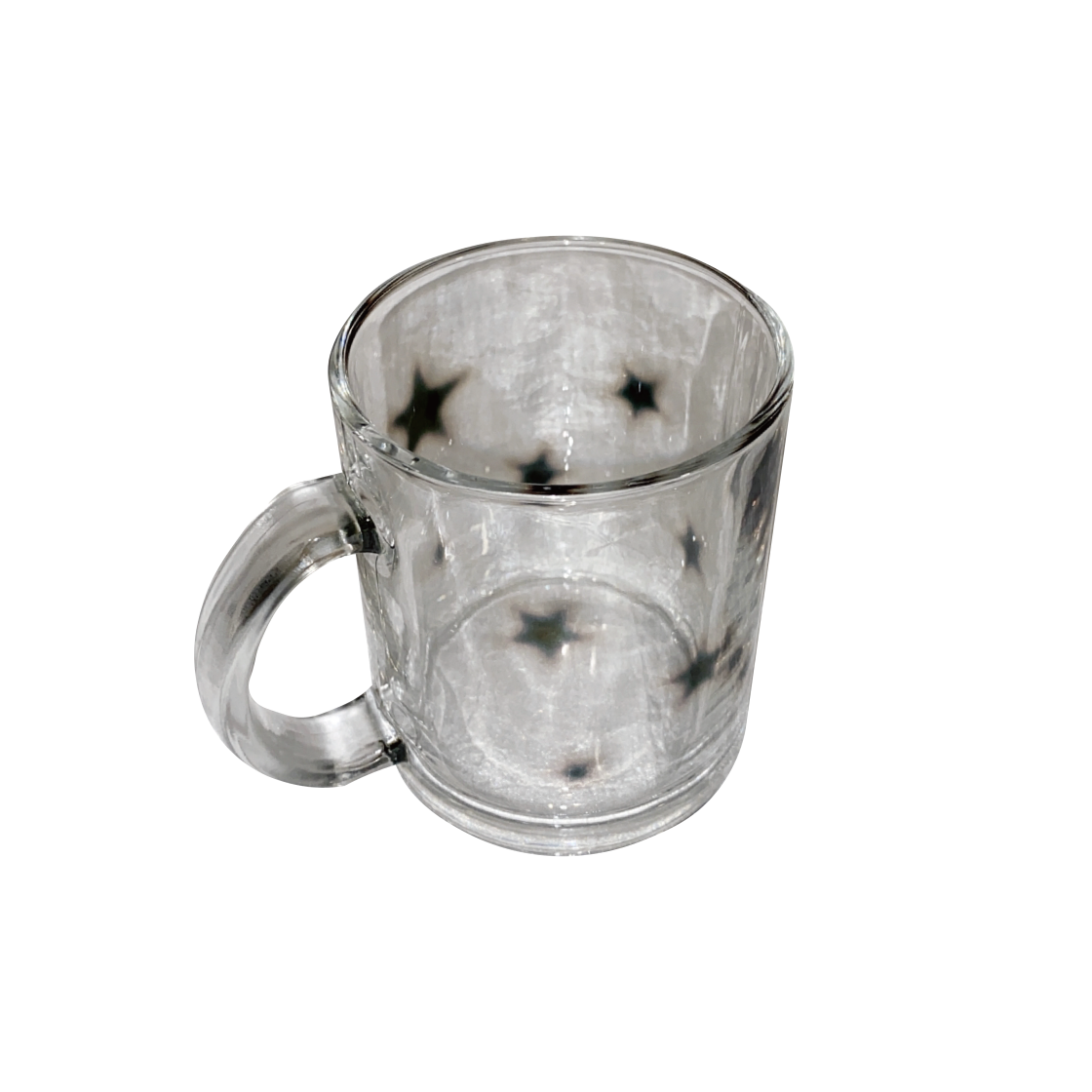 ylwmug24343333 you like what Black Star Glass Mug Gloss - 대표 이미지 #1