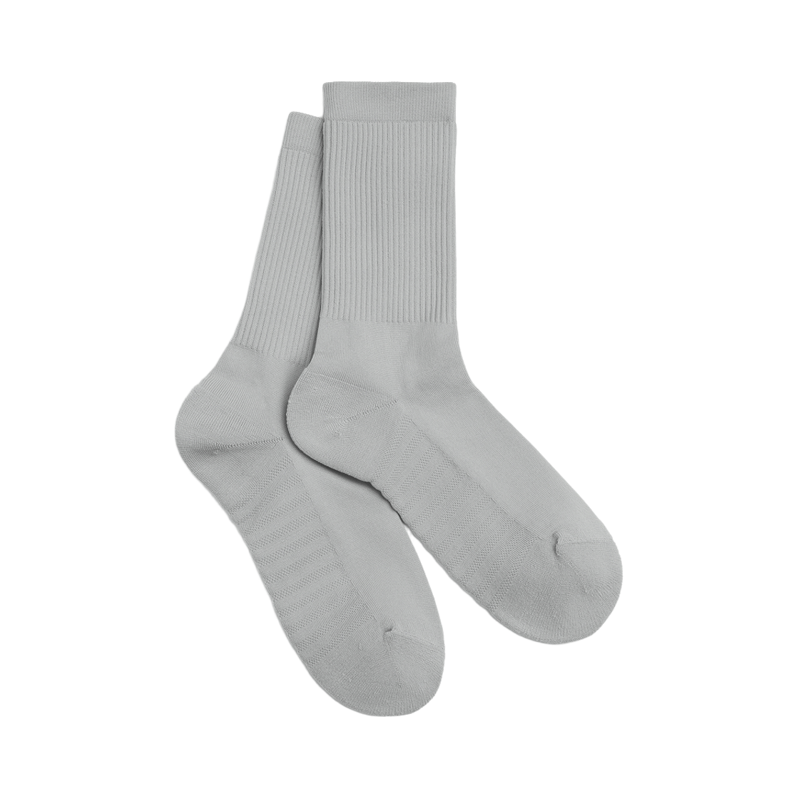 L2F5U0GSCW009AGY LI2 Airycool Crew Socks Cool Gray