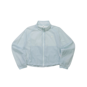 le coq sportif (Online Exclusive) Womens Stand Neck Ultra Light Jacket Green Blue