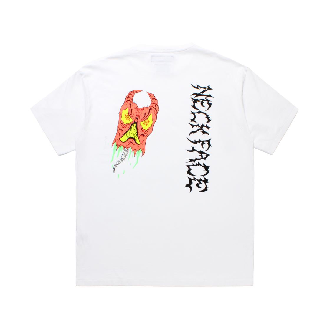 6278 Wacko Maria x Neckface Washed Heavy Weight T-Shirt White