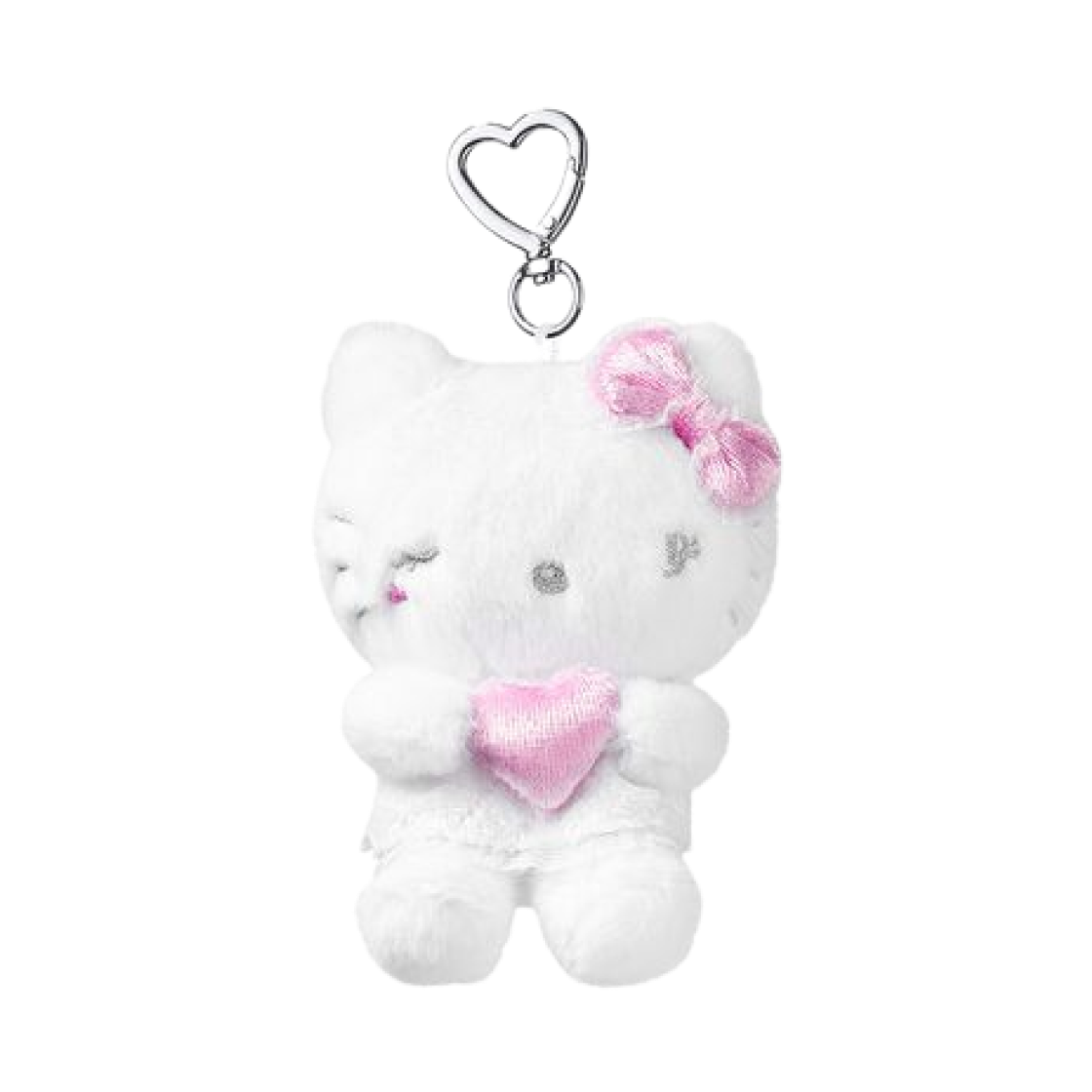 산리오 x 필리밀리 천사와 악마 봉제 인형 키링 천사(Sanrio x Fillimilli Hello Kitty Angels and Devils Doll Keyring Angel)