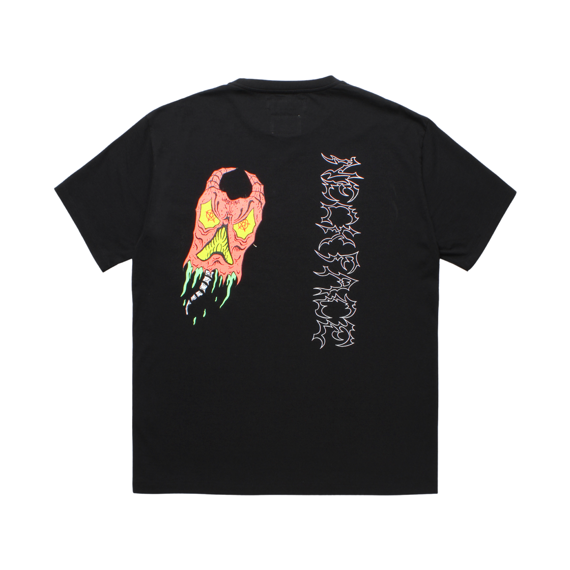 6277 Wacko Maria x Neckface Washed Heavy Weight T-Shirt Black